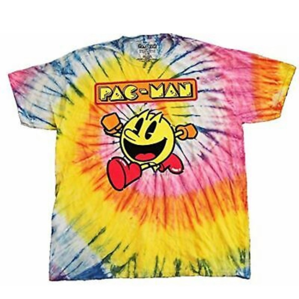 Target Rainbow Tie Dye Pac-Man Shirt